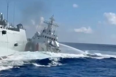 Philippines blames China for South China Sea collision in disputed waters