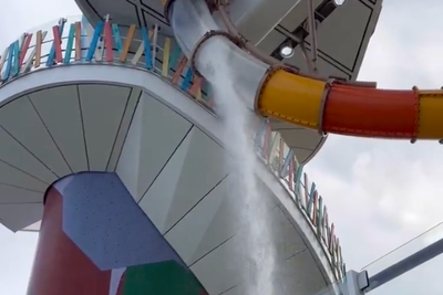 Royal Caribbean passenger at center of viral broken slide video plans to sue company after suffering injury