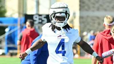 Buffalo's James Cook returns to practice Tuesday after a brief hold-in