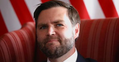 JD Vance hosting Nigel Farage and Robert Jenrick during UK holiday