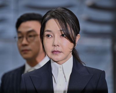 South Korea’s former first lady arrested after court issues warrant on corruption charges