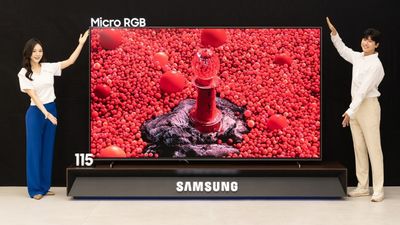 Bright lights, big TV: Samsung launches the world's first micro-RGB TV, boasting ‘a new benchmark for color accuracy’