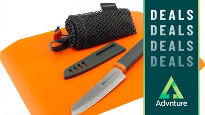 Gourmet backpacker? You'll love this top-rated Santoku Knife Set from GSI Outdoors, and it's under $10 right now