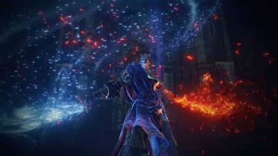 Elden Ring streamer says to hell with challenge runs, plays the open-world game alongside Street Fighter 6 while DJing at a club instead