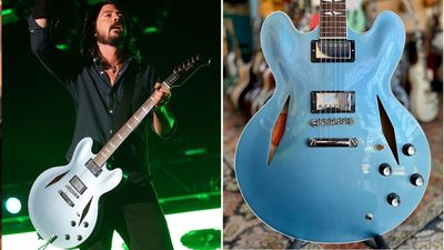 “This is the original, hand-made at the Nashville Gibson Custom Shop”: Dave Grohl’s own Gibson DG-335 prototype has surfaced – and it’s up for sale on Reverb