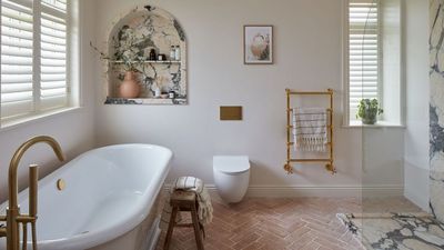 'It’s a style that blends utility with romance' – designers say Mediterranean bathrooms are the answer to warm, textural spaces and these 9 spaces prove it
