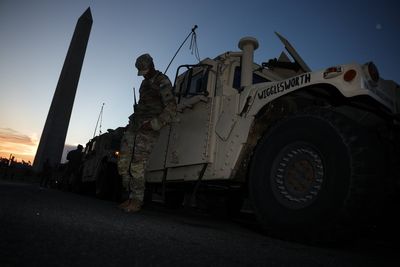 National Guard troops on the streets of DC to fight what Trump calls ‘out of control’ crime in the nation’s capital