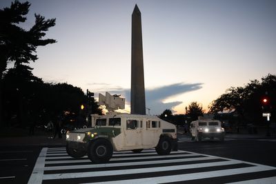 National Guard troops carry out first patrol of DC