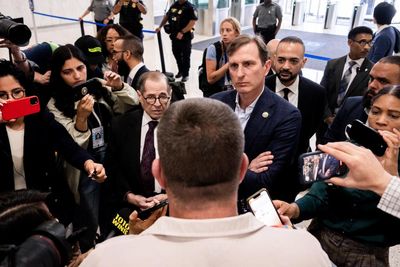 Democrats say Trump is illegally blocking them from visiting Ice detention: ‘The goal is to bully us’