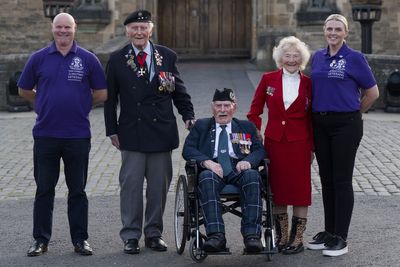 Veterans return to Scotland for ‘magical’ visit to Edinburgh Tattoo