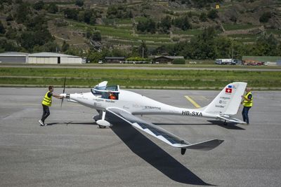 Swiss Pilot Surpasses Solar-powered Plane Altitude Record