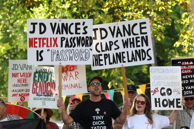 Chaos in the Cotswolds as protests erupt against JD Vance’s holiday in quaint village