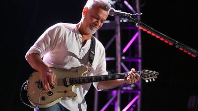 Eddie Van Halen's 1982 iconic Kramer guitar to be auctioned