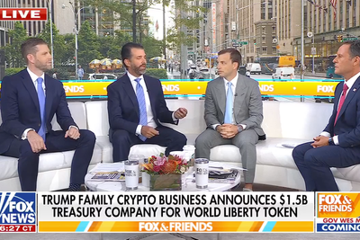 Don Jr says his family got into crypto after banks refused to do business after Jan 6 ‘nonsense’