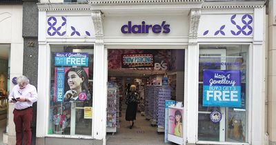 Retailer Claire's files for administration with 25 Scottish stores at risk