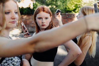 Teenage girls making TikToks: Philippa James’s best photograph