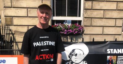 Acclaimed Scottish screenwriter wears 'Palestine Action' T-shirt at Fringe