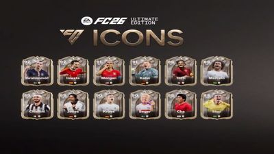 All new Icons ratings in EA FC 26