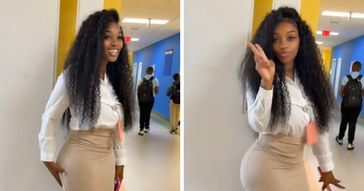 Teacher Sparks Viral Debate After “Showing Off Too Many Curves” For Back-To-School