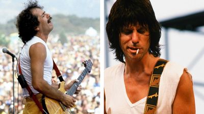 “He was a very untraditional player, even though he had learned the traditional approach to blues to start with”: Carlos Santana on what made Jeff Beck a guitar great, and why he had to get into character to cover Michael Jackson