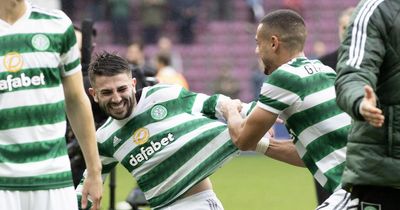 Greg Taylor reacts as Giorgos Giakoumakis joins PAOK to seal Celtic reunion