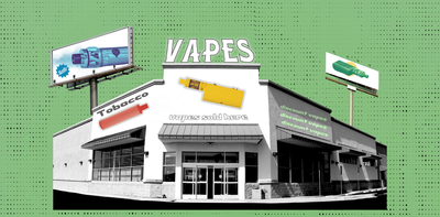 If recreational vapes are banned, why are there still vape shops everywhere?