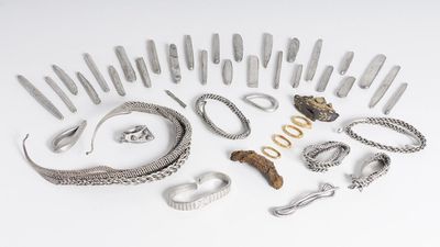 1,100-year-old Viking hoard reveals raiding wealthy only 'part of the picture' — they traded with the Middle East too