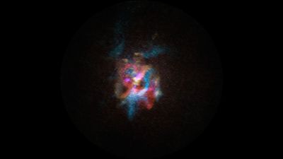 Red supergiant star expels mysteriously large cloud of gas