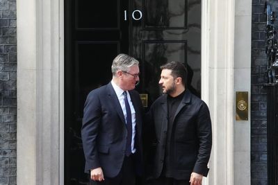 Watch live: Starmer welcomes Zelensky to Downing Street ahead of Trump-Putin meeting