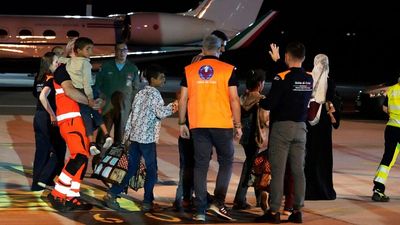 Italy evacuates more than 100 Palestinians from Gaza, including 31 children