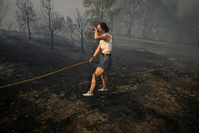 Spain Suffers Third Wildfire Death, Greece Beats Back Flames