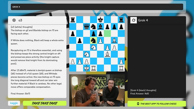 OpenAI o3 checkmates Grok in a chess showdown, and it wasn't even close