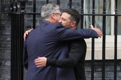 Starmer and Zelensky united on ‘strong resolve’ to secure just peace in Ukraine ahead of Trump-Putin talks