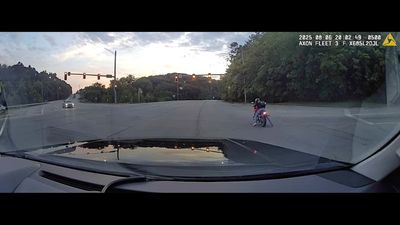 Watch a Motorcyclist Lead Police On Chase, Until He Runs Out Of Gas