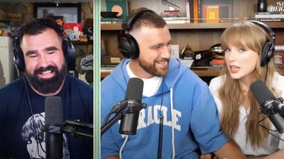 Jason Kelce Had The Sweetest Reaction to Taylor Swift Gushing About Travis Kelce