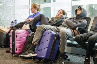 Harvard study reveals airlines padding schedules as long flight delays quadruple since 1990