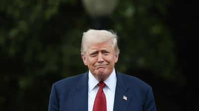 Donald Trump will talk about literally anything but Epstein as he goes on bizarre tangent about grass