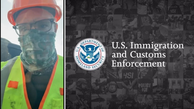 Alleged ICE Agent Dressed as a 'Construction Worker' Sparks New Fears Over 'Secret Police' Tactics