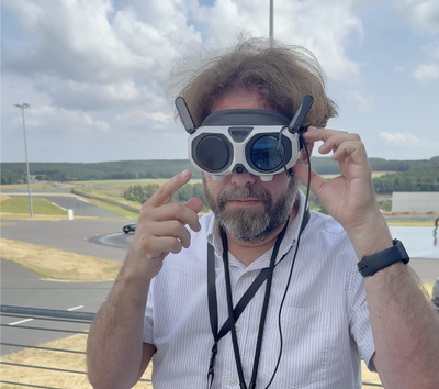 I get hands-on with the world's first 360 camera drone – the Antigravity A1