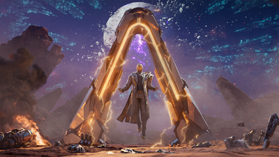 Borderlands 4 has, like, so many guns, 30 billion guns, so many they had to put 'em on a 'wall of guns' like the Matrix, say devs
