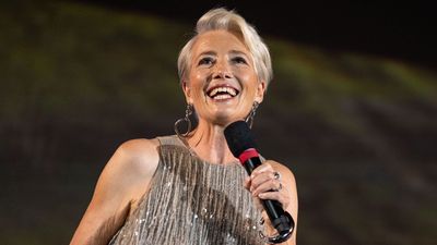 Emma Thompson's summer sequins set the perfect tone for warm-weather occasions