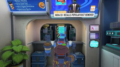 How conversing with LLM-powered robots in a virtual cafe took VR to new heights