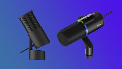 The new HyperX SoloCast 2 looks like a return to gaming microphone simplicity, whereas its bigger brother is covered in all the bells and whistles you could think of