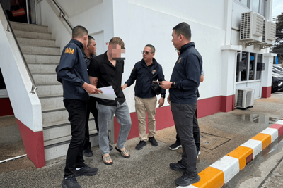 Russian firearms suspect arrested in Phuket