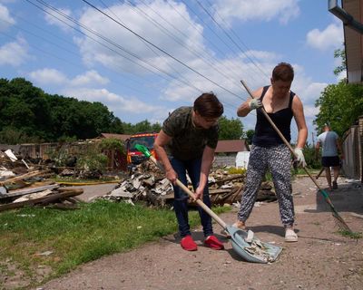 ‘What about our lives?’: emotions run high in frontline Ukrainian city over ceding land to Russia