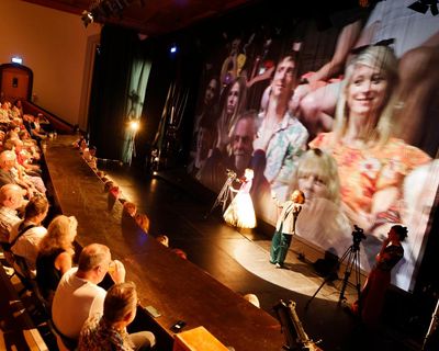 Thanks for Being Here review – Ontroerend Goed’s joyful show puts the audience in the spotlight