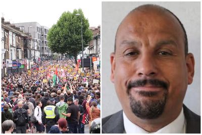 Suspended London Labour councillor found not guilty after calling for far-right protesters’ throats to be cut