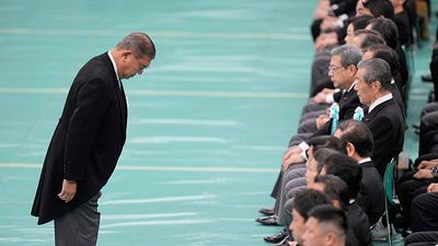 Japan PM Ishiba expresses 'remorse' on World War II surrender anniversary