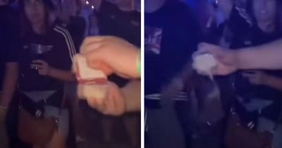 Oasis fan goes viral after spreading ashes at Edinburgh gig