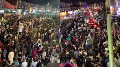Shocking Visuals Emerge as Pakistani Independence Day Celebrations in UK Spiral Out of Control